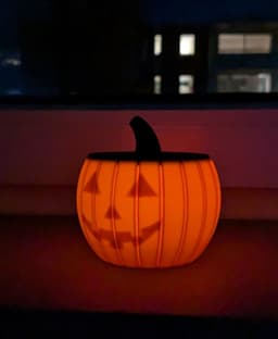 Minimalist Pumpkin Lantern/Jar 3d model