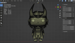 Funko Pop God Loki Standing 3d model