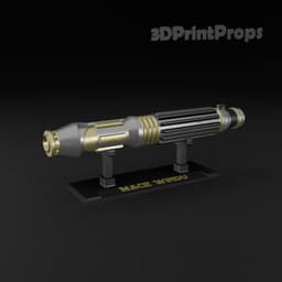 Star Wars - Mace Windu Lightsaber 3d model