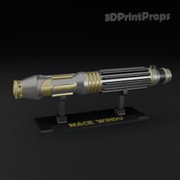 Star Wars - Mace Windu Lightsaber 3d model