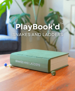 PlayBook'd Snakes and Ladders 3d model