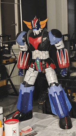 grendizer infinitism goldorak 3d model