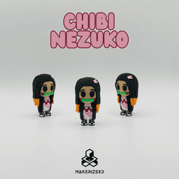 Chibi Nezuko 3d model