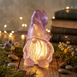 Glowing Gnome Light Lamp 3d model