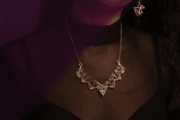 Trussed Necklace 3d model
