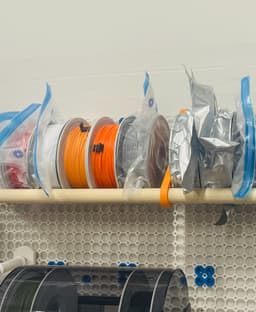 Filament Spool Rack for Multiboard 3d model