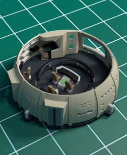1/350 TMP Refit Bridge Interior/Exterior Set 3d model