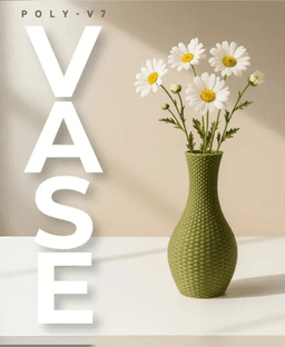 Poly Vase - V7 3d model