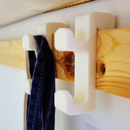 Double Cleat Hook 3d model