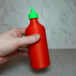 Stashie Hot Sauce - Stash Container 3d model