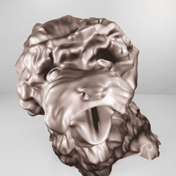 Portuguese water dog 3d model