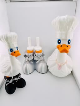 Chef Goose Gear for Porch Goose 3d model