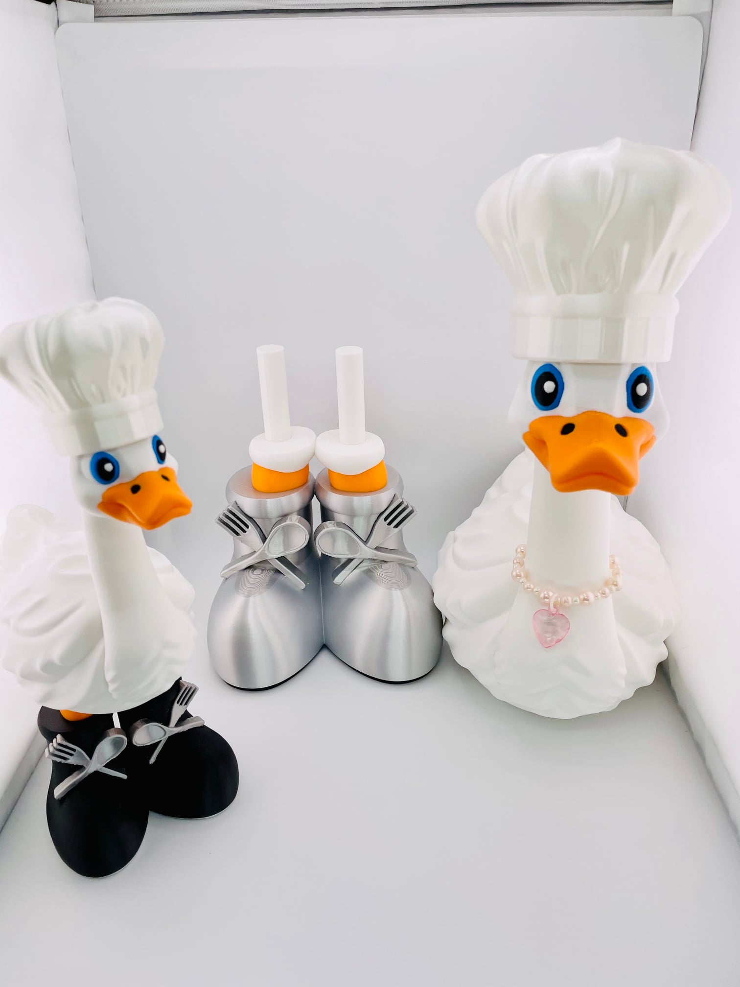 Chef Goose Gear for Porch Goose 3d model