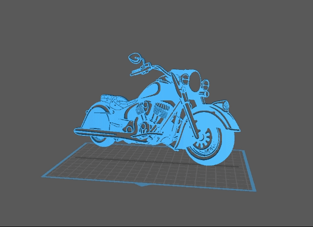 Indian - Chief Wall Art 3d model