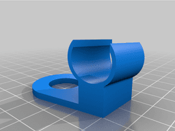 Welding Hood Light Clips 3d model