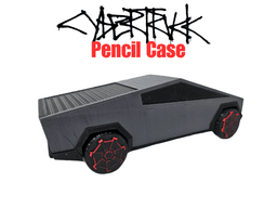 CYBERTRUCK PENCIL CASE 3d model