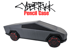 CYBERTRUCK PENCIL CASE 3d model