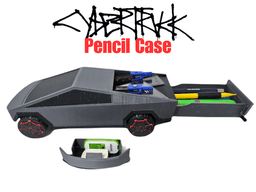 CYBERTRUCK PENCIL CASE 3d model