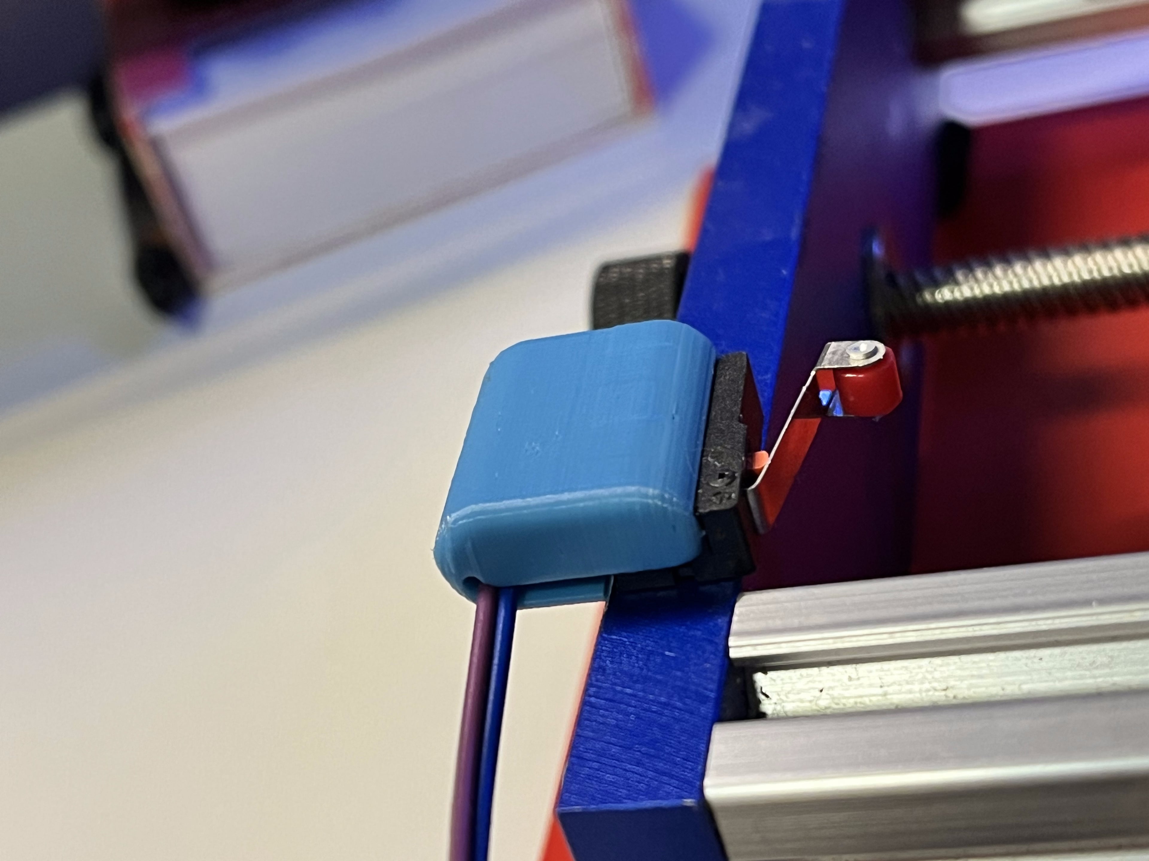 CNC Roller Limit Switch Cover 3d model