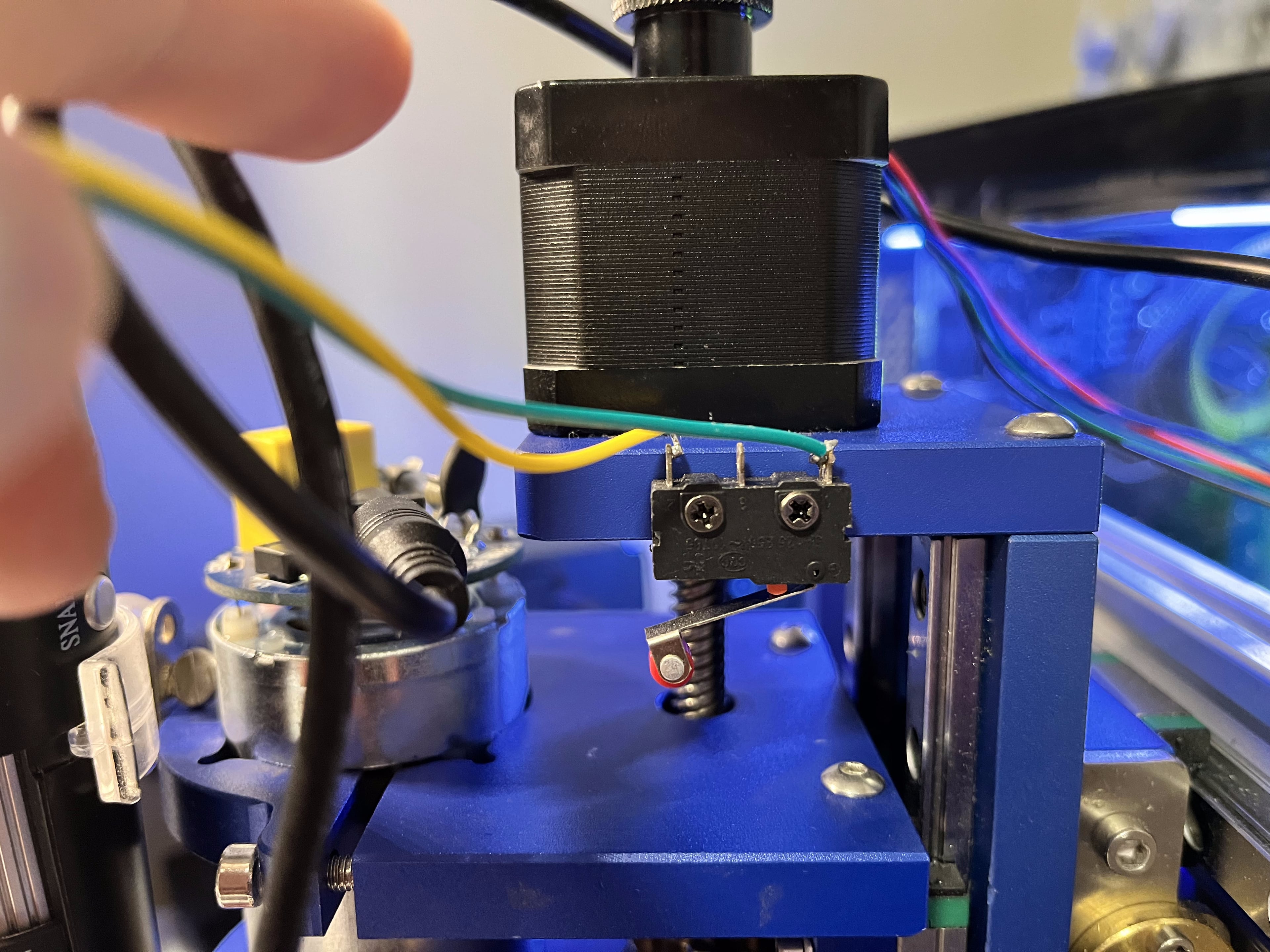 CNC Roller Limit Switch Cover 3d model