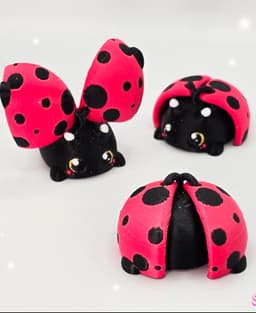 Tiny Flexi Ladybug 3d model