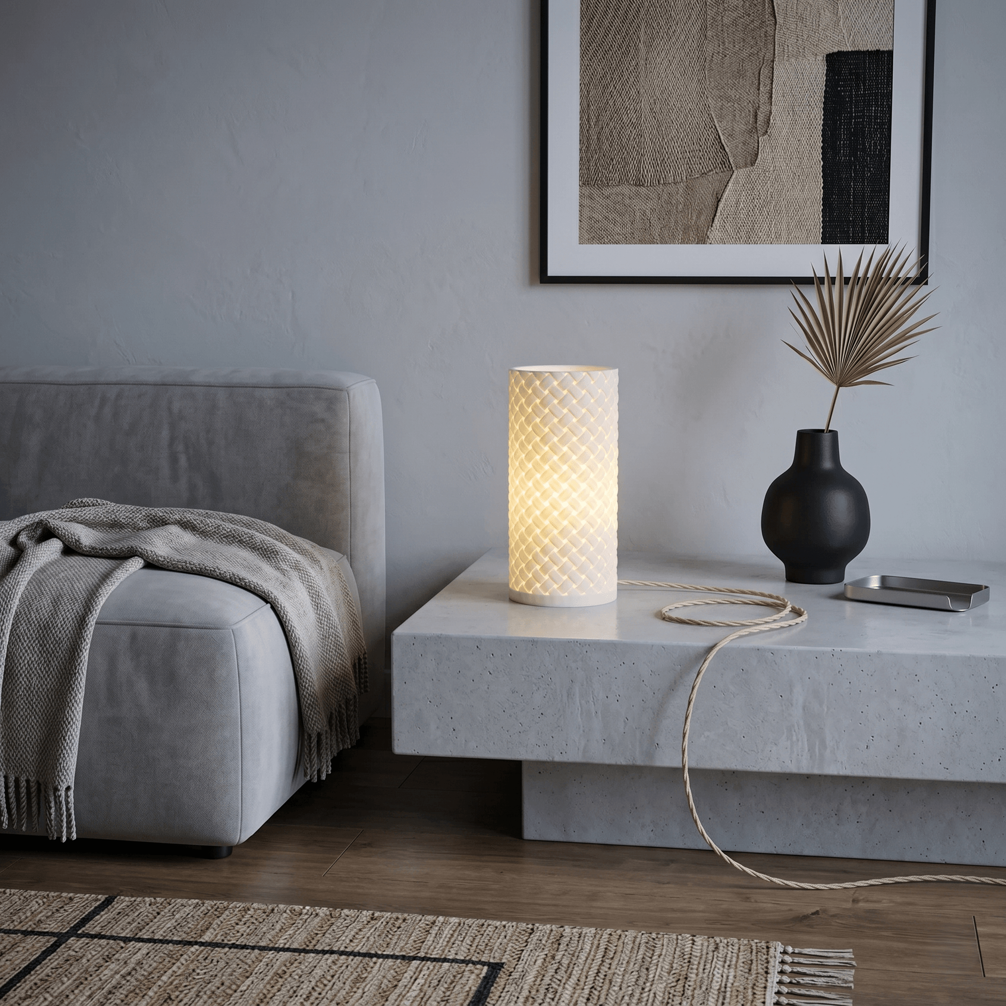 Table lamp 3d model