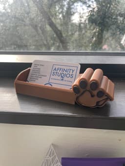 Animal/Dog Doctor Form Business Card Holder 3d model