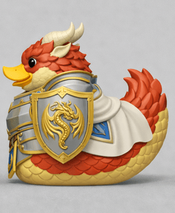 Dragon Paladin Duck 3d model