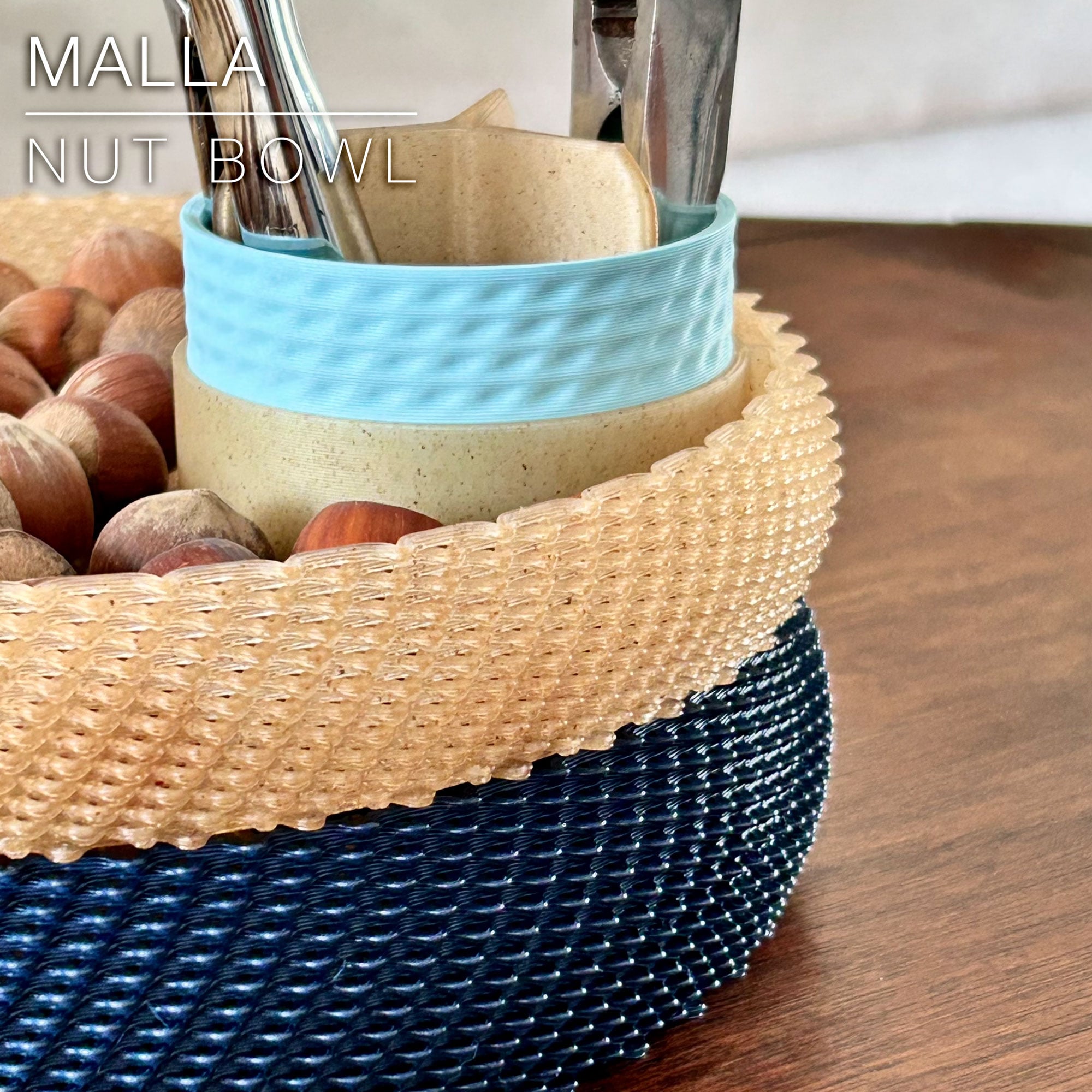 MALLA | nut bowl 3d model