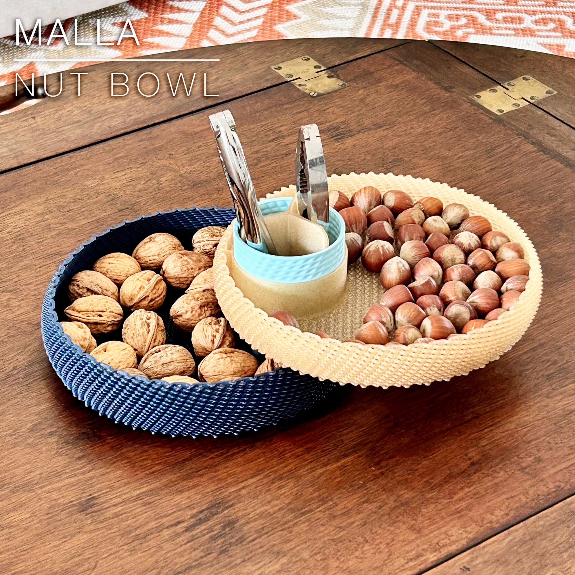 MALLA | nut bowl 3d model