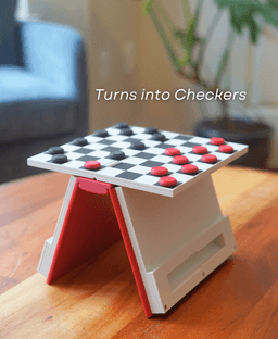 Playbook'd - Checkers 3d model