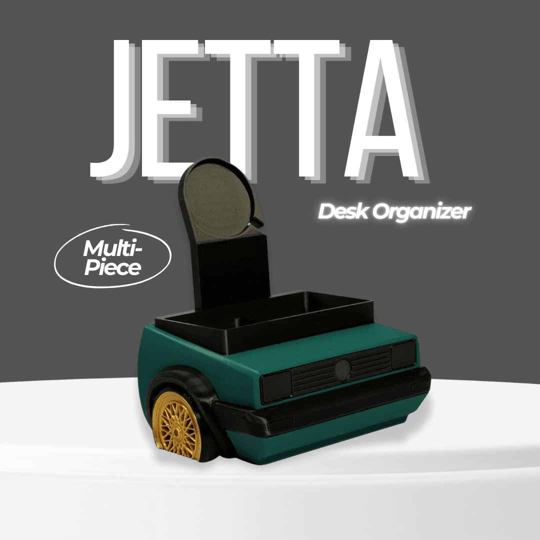 Classic Jetta Inspired Desk Organizer 3d model