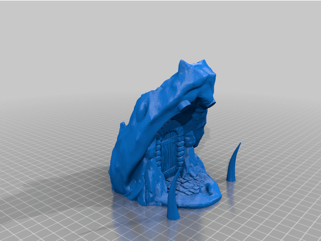 Snake head 3d model