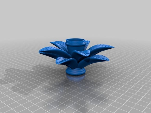tree table lamp 3d model
