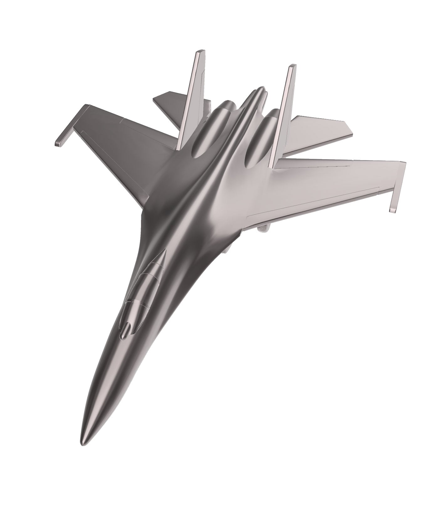 Sukhoi Su-27 Flanker 3d model