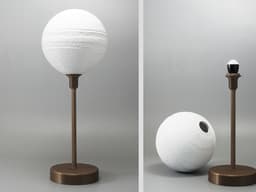 Jupiter lamp with base 3d model