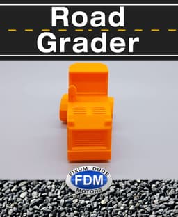 Fixum Dude Motors PiP Road Grader 3d model
