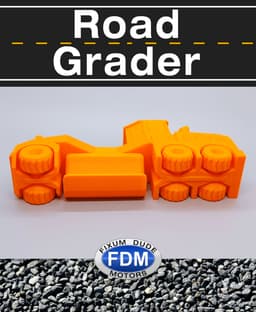 Fixum Dude Motors PiP Road Grader 3d model