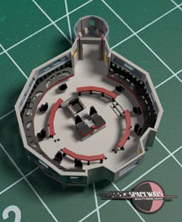 1/350 TOS Bridge with Open Turbolift 3d model