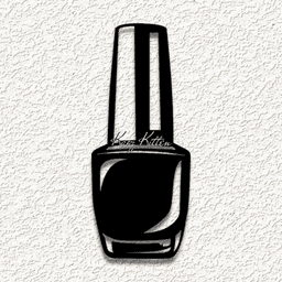 nail polish WALL ART HOME DECOR 3d model