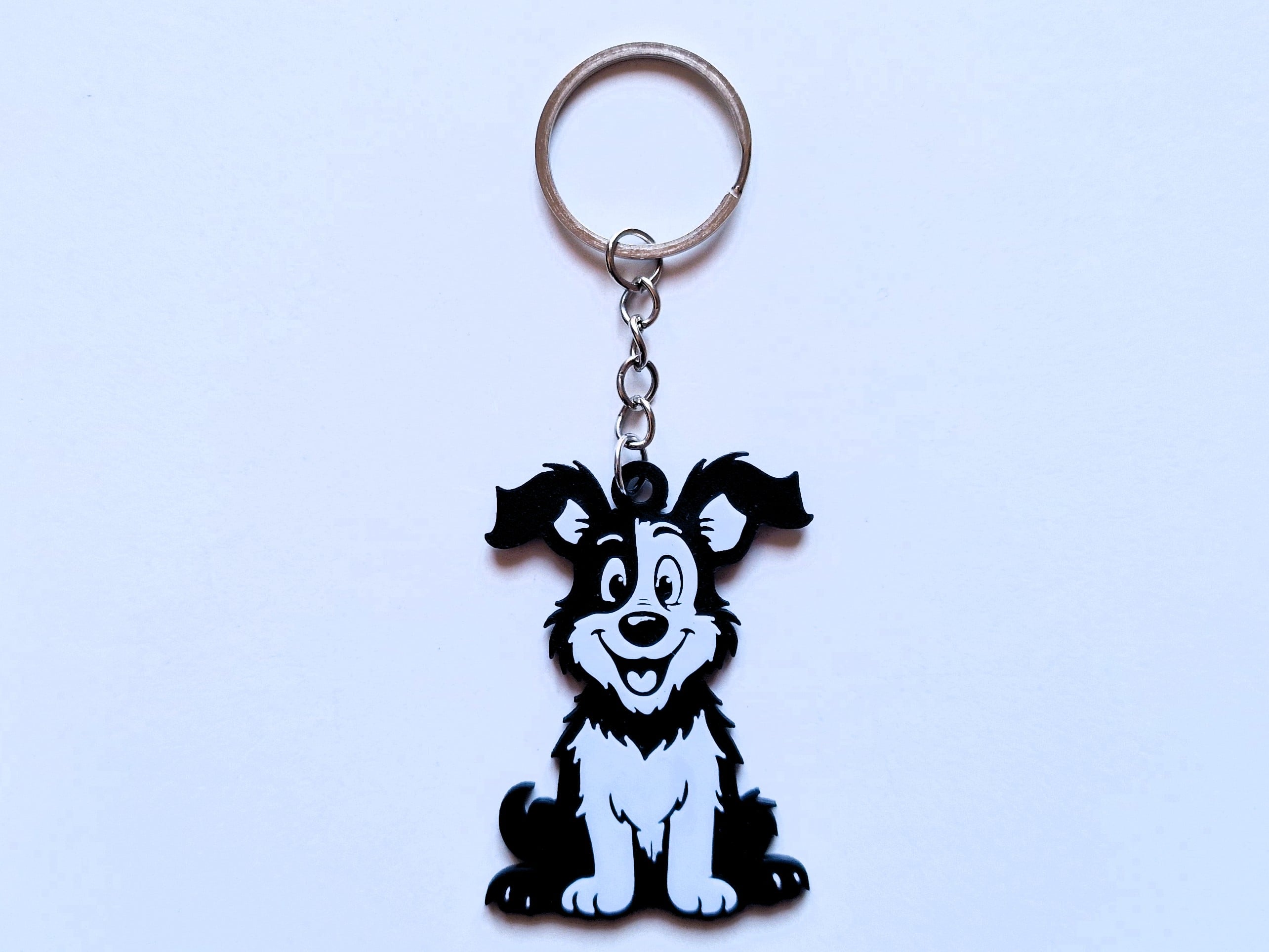 Dog keychain 1 3d model