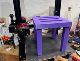 Bird Sized End Table 3d model
