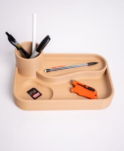 Desk Organizer 01 3d model