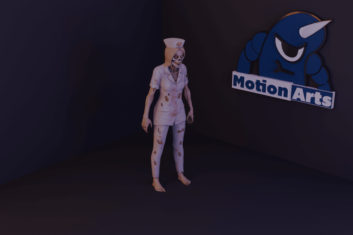 Enfermeira zumbi.stl 3d model