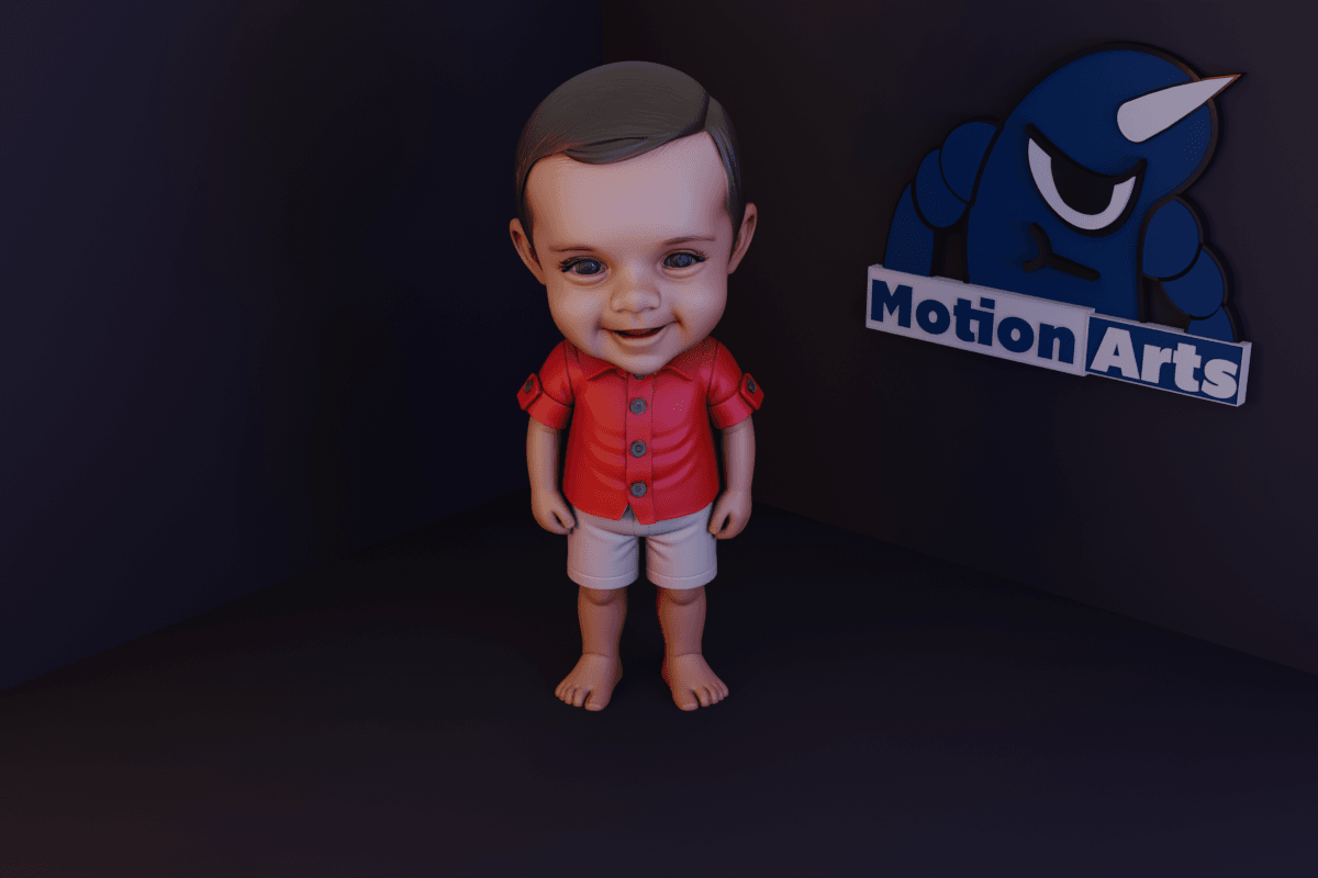 Menino bebe.stl 3d model