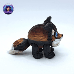 Fox Puffling - Exclusive Model 3d model