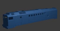 Archivo STL de locomotora 3d model