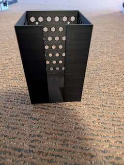 Wall Mounted Hepa Filter Holder Elegoo CC 3d model