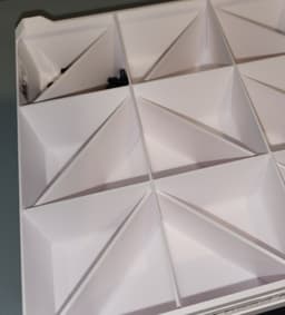 Multiboard multibin simple drawer grid divider 3d model