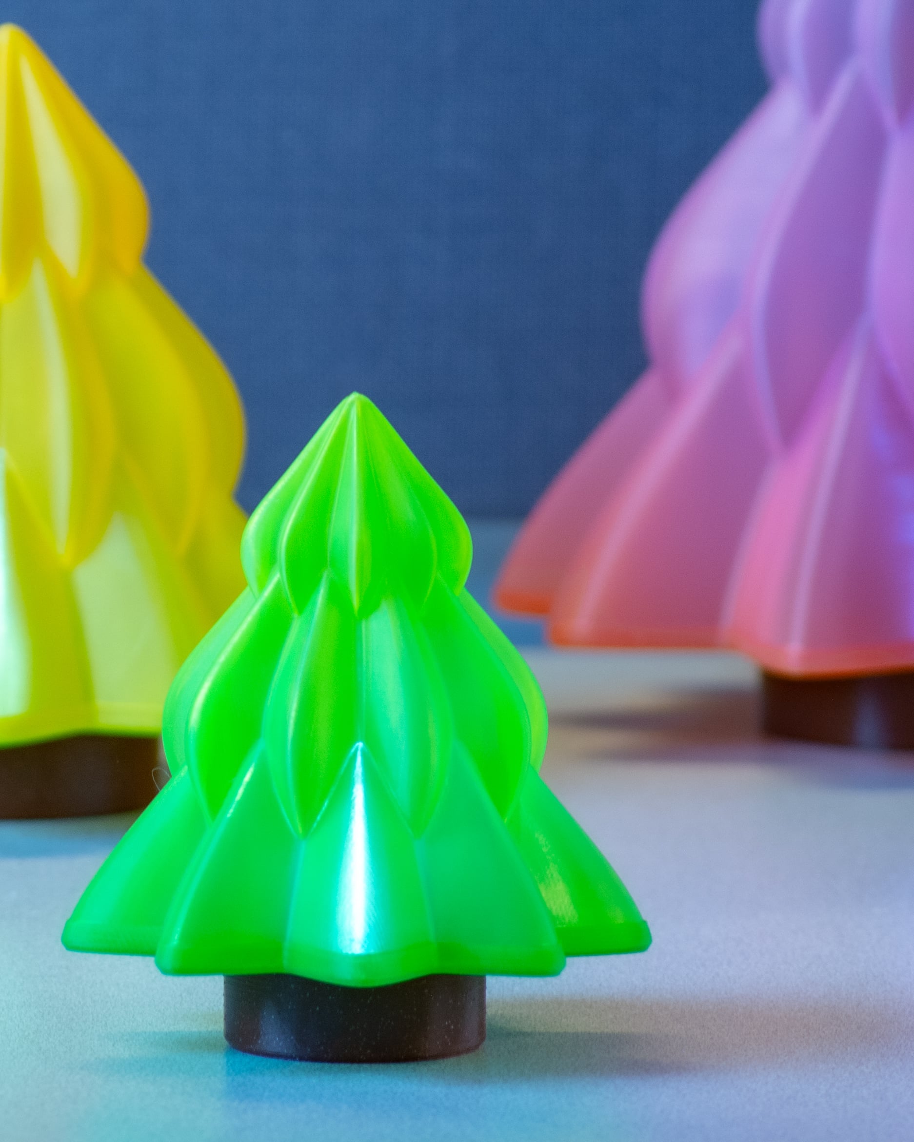 Tea Light Christmas Trees! 3d model
